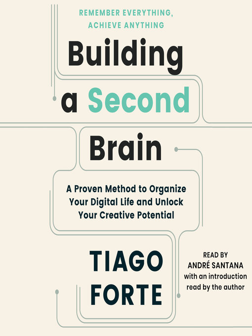 Title details for Building a Second Brain by Tiago Forte - Wait list